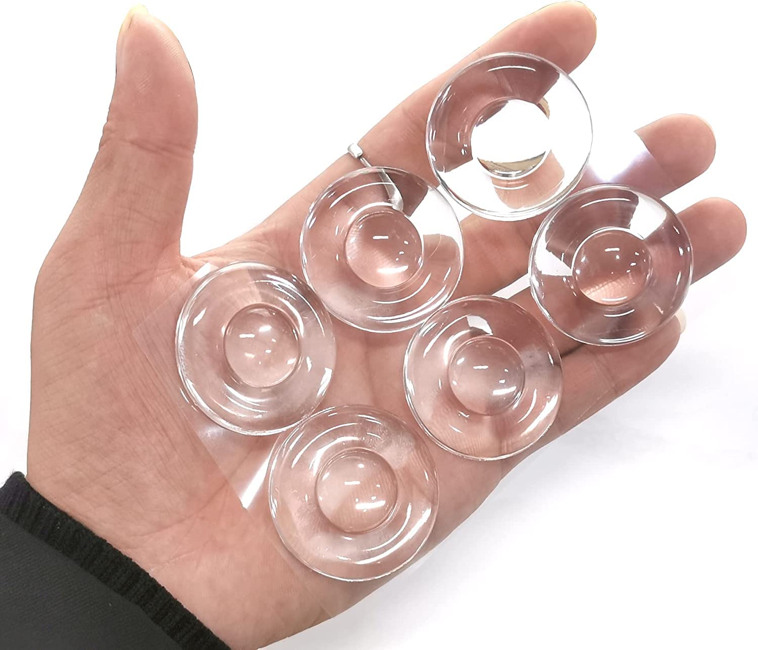 Bonzella Wall Protector Door Knob Rubber Door Stopper 6Pcs Transparent Round Silicone Door protector for home Handle Stopper Bumper for Headboard, Refrigerator Door, Cabinets Bumpers with Strong Adhesive Glue (B0BS982MCC) Amazon Price History, Amazon Price Tracker
