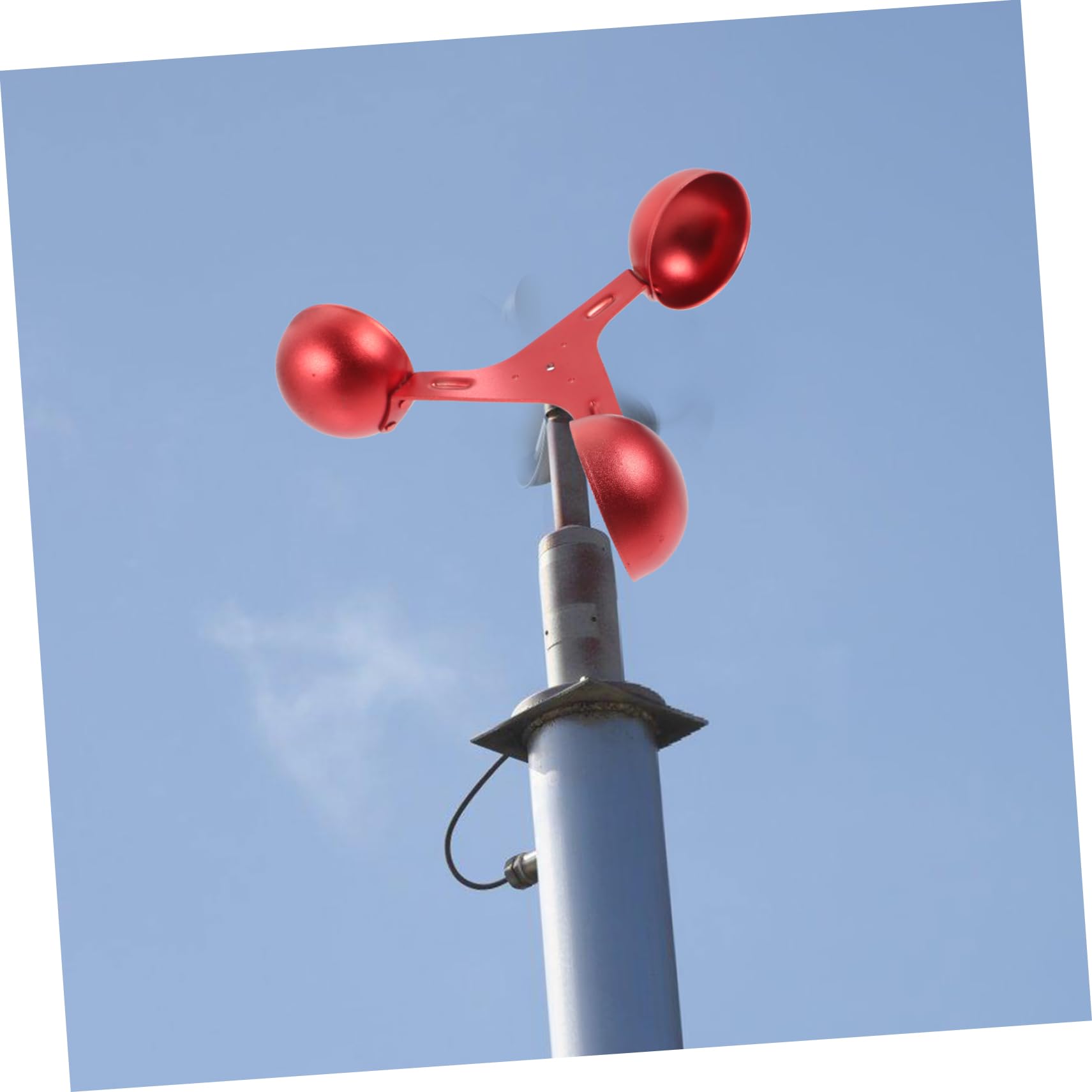 4 Piezas Anemómetro para Medición de Sensor Herramienta Profesional para Navegación y Medición de Dirección Práctico y Portátil Consumo Energético para Actividades al Aire