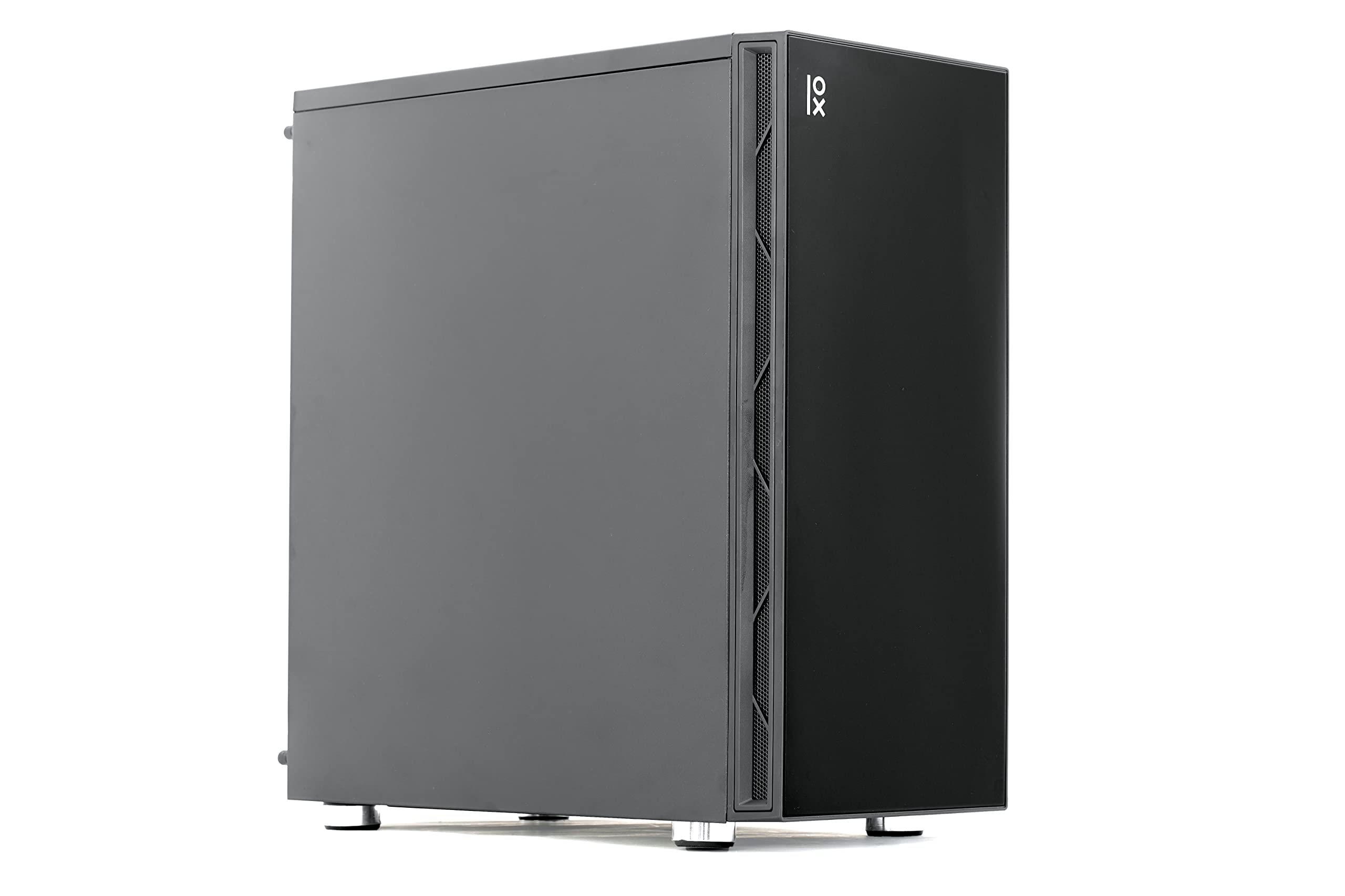 primux Be human. Live simplePB910 Half-Tower Case | Supports ATX, MicroATX and Mini ITX Motherboard | Fan Space & Liquid Cooling Bracket | Superior Magnetic Dust Filter