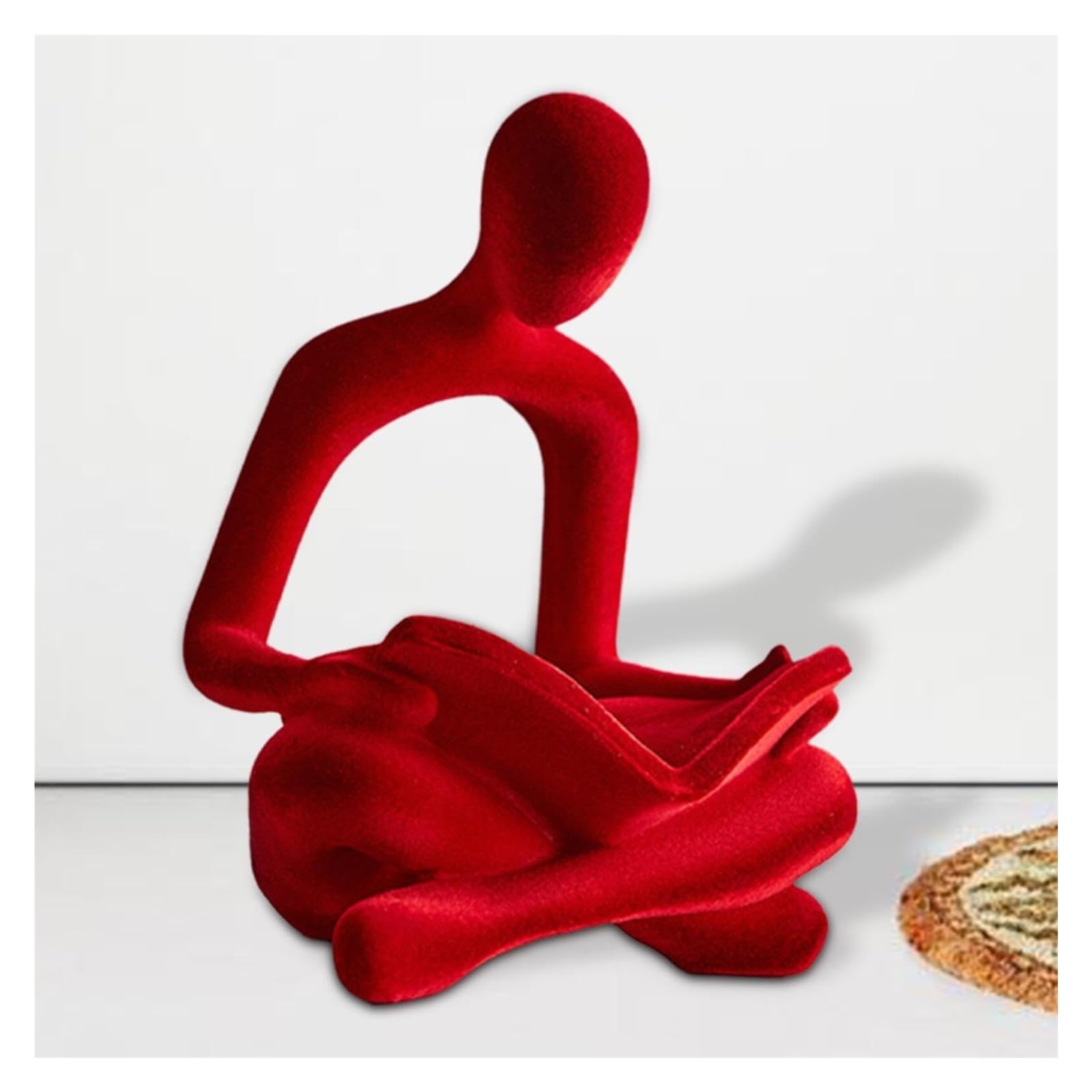Regalos para Mujeres Estatua del Pensador Figura Humana Decorativa Elegante Escultura Abstracta Ornamento Decoración para estanterías