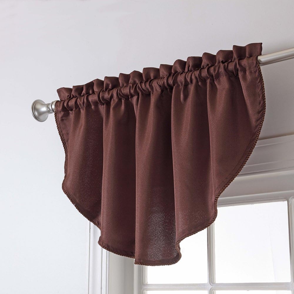Stylemaster Renaissance Home Fashion Brooke Festoon Valance