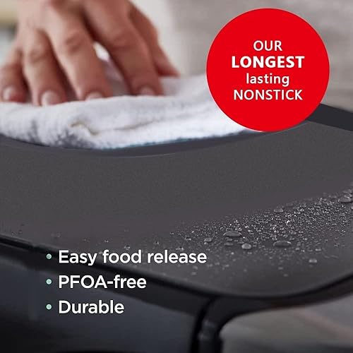 Miniatura 4 de Plancha eléctrica antiadherente de 20 pulgadas para la familia con bandeja de calentamiento