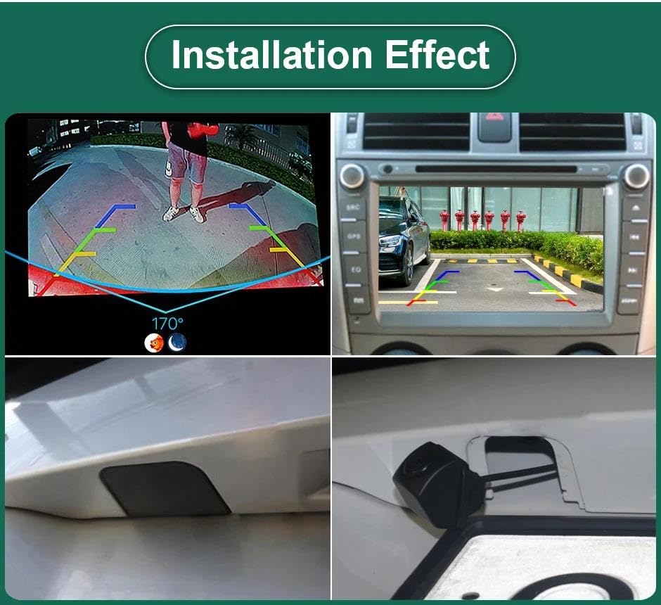 Caméra de recul Prius 2011-2014 plaque immatriculation coffre vision nocturne AHD - 6
