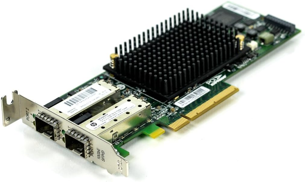 HP-IMSourcing IMS SPARE NC550SFP Dual Port Fiber Optic Card - PCI Express x8 - Optical Fiber - Full-height
