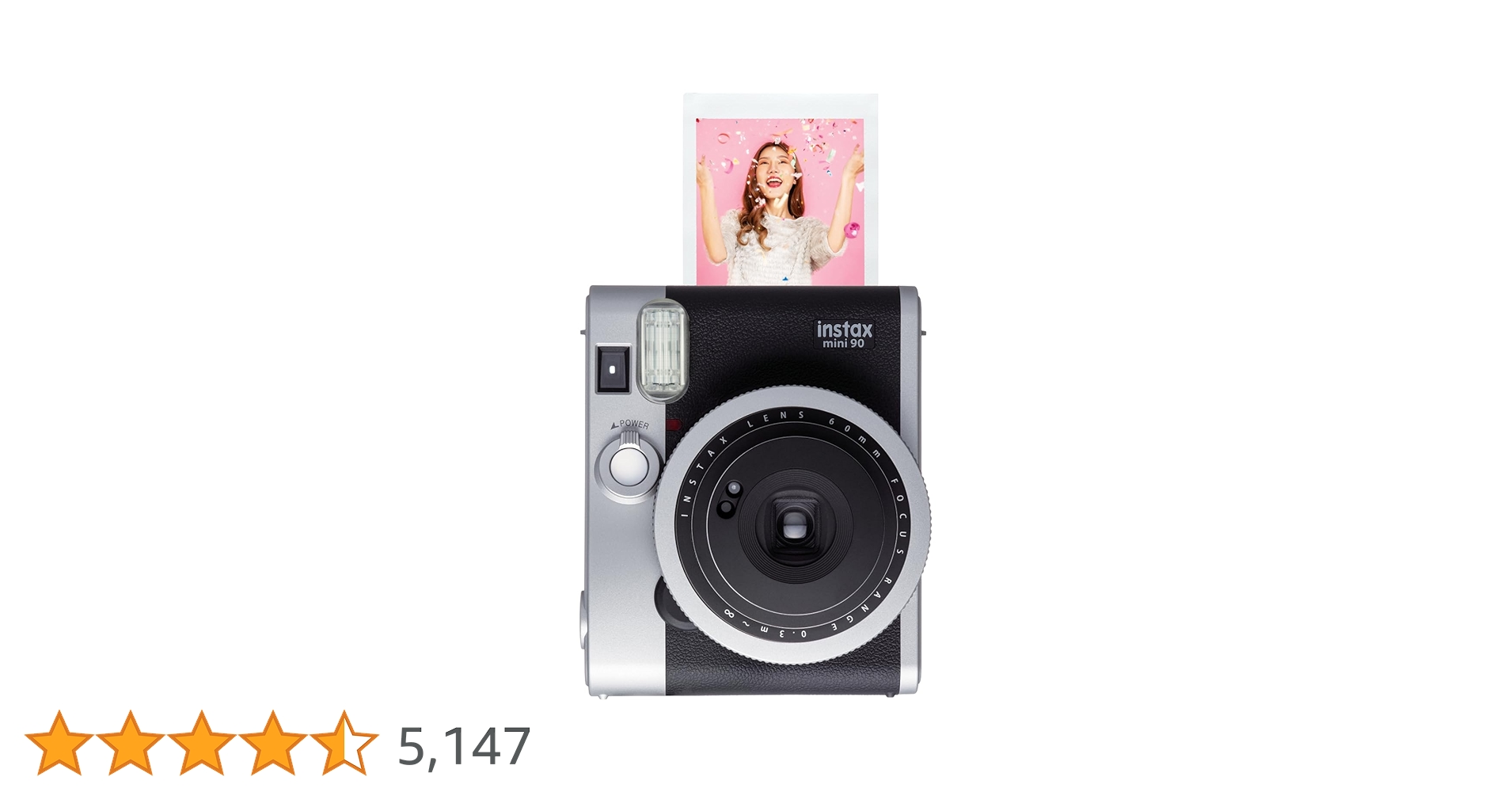 富士フイルム - instax mini 90 Fujifilm INSTAX Mini 90 Neo Classic Compact Instant Camera