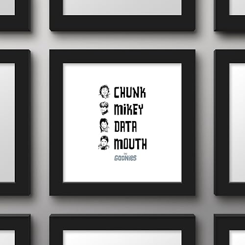 Miniatura 2 de Trends International Gallery Pops The Goonies - Póster de pared de The Rejects, 12.00 x 12.00 pulgadas, versión de marco negro