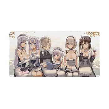 Amazon.co.jp: デスクマット アズールレーン アズレン 大型 デスク