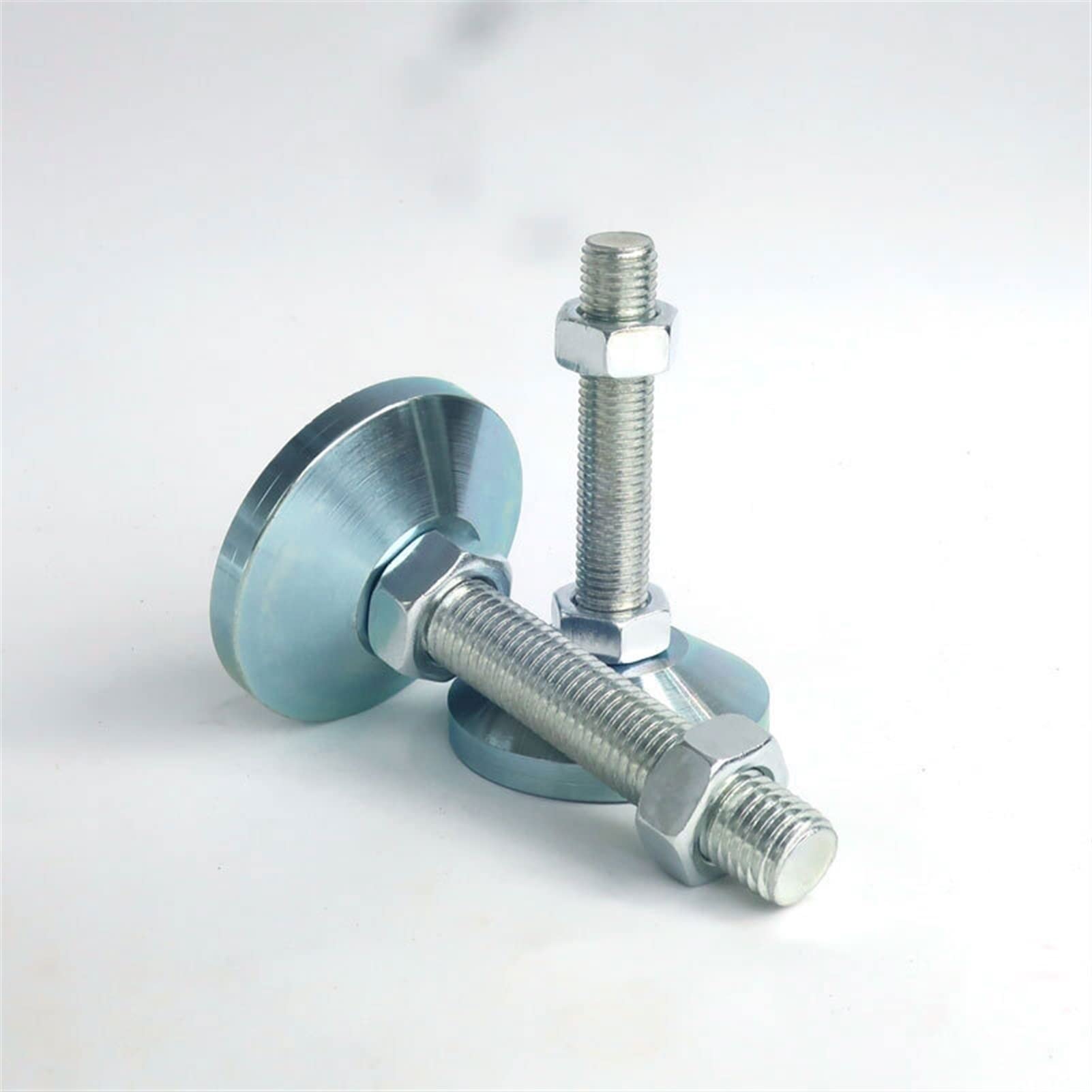 Niveladores de muebles, 4 piezas de rosca M12 ajustables, nivelador antivibración, patas de nivelación mecánicas horizontales, patas de soporte de acero