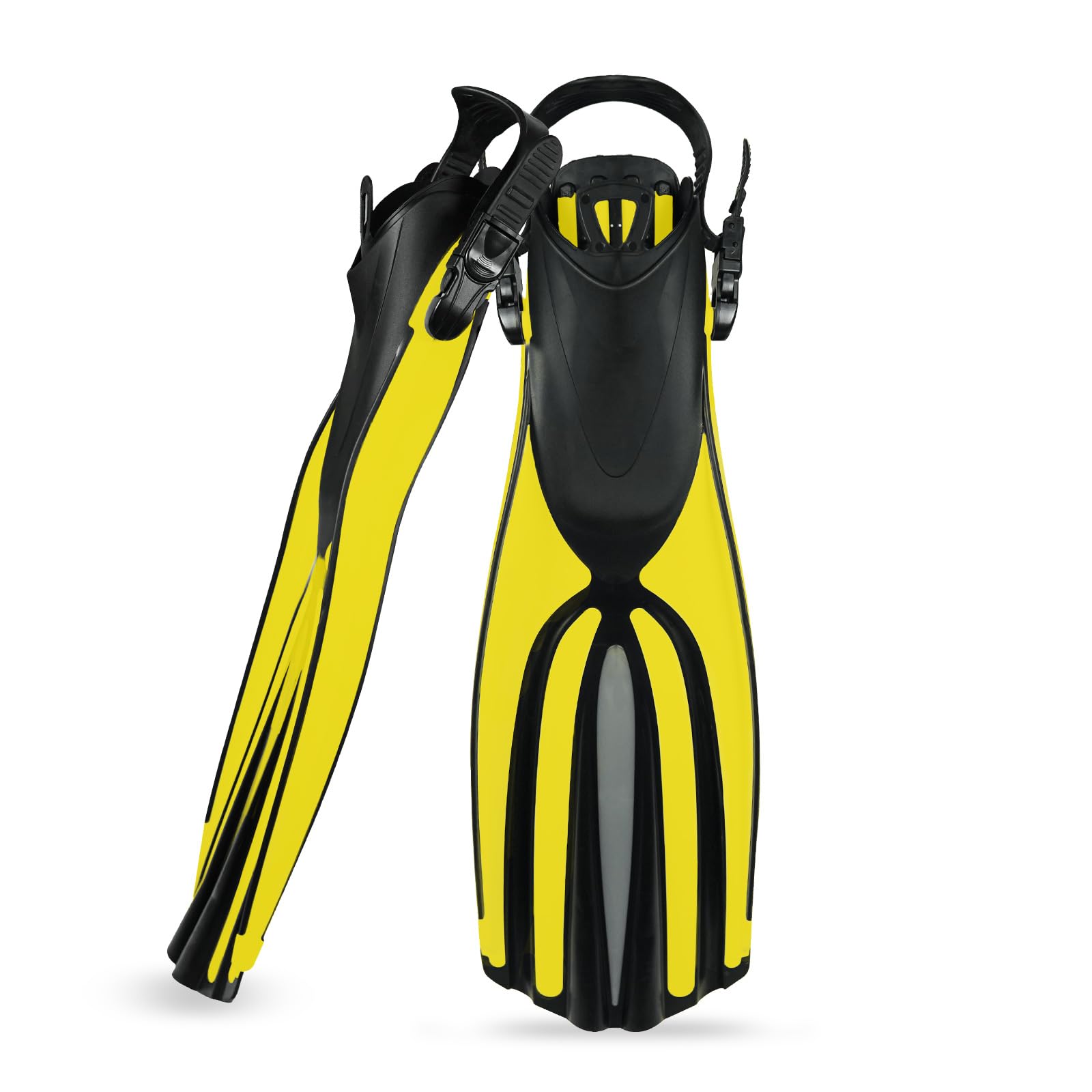 TUDIVING-Pinne da sub lunghe in silicone Attrezzatura da nuoto Pinne da snorkeling Nuove pinne subacquee professionali per adulti uomini donne