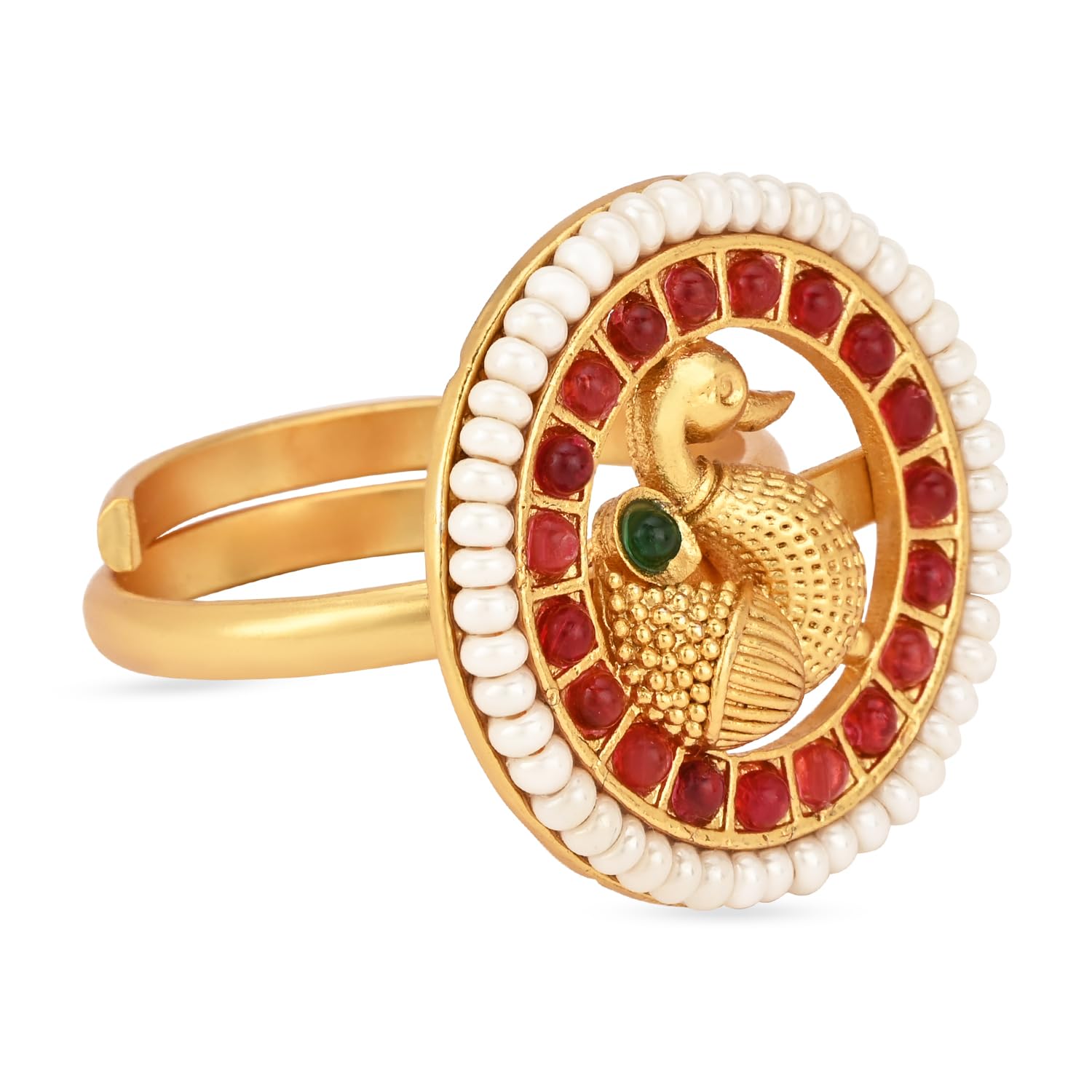 See full amazon price history chart for I Jewels Stylish Gold Plated Ethnic Design Adjustable Finger Ring For Women & Girls (Style-2) I Jewels Stylish Gold Plated Ethnic Design Adjustable Finger Ring For Women & Girls (Style-2) (B0CZDWYBDT) Amazon Price History, Amazon Price Tracker