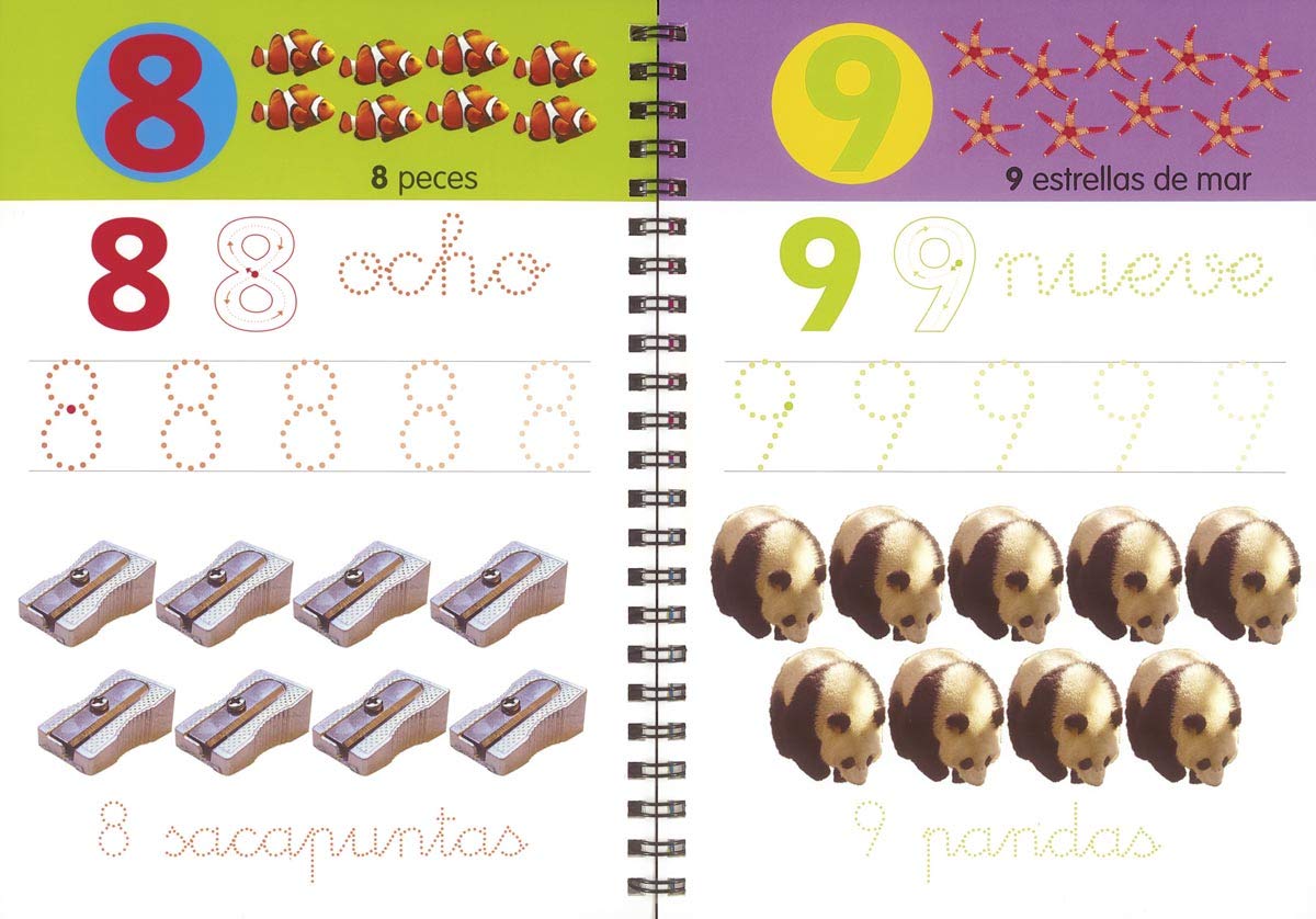 Escribe y borra números 123 (Aprendo con mi pizarra)