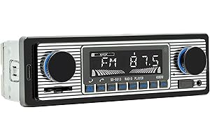 Retro Car Stereo with Bluetooth: Relive the Classic Driving Experience