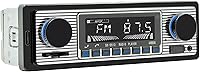 Vista 1 de Classic Single Din Car Radio with Bluetooth, Car Stereo FM Radio Receiver, Hands Free Calling, Voice Control,Car Mp3 Player,USB/SD/AUX Port, Remote
