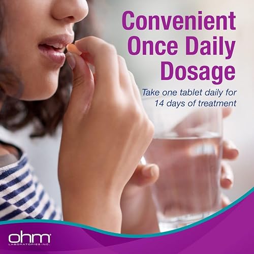 Miniatura 6 de Ohm Omeprazol 20 mg, 14 tabletas de liberación retardada (suministro de 2 semanas) Reductor de ácido para la acidez frecuente, alivio de 24 horas
