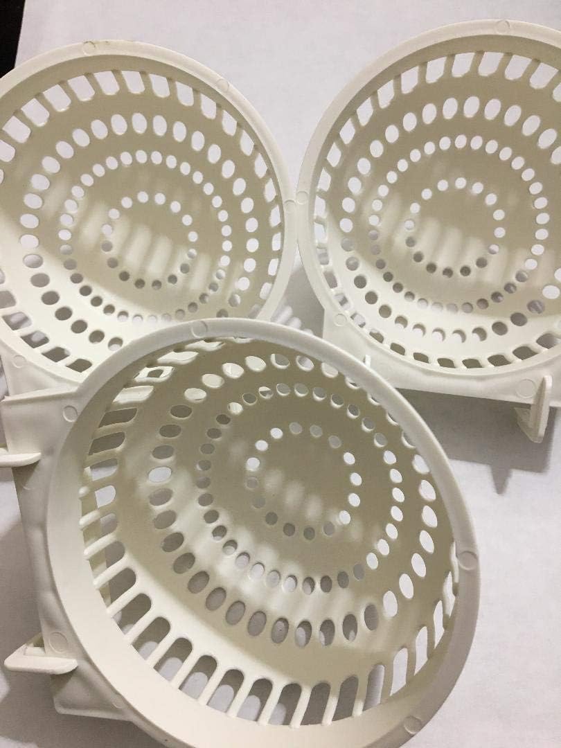 3 Canary Hang Nests Plastic Finch Bird Nest 4" Diameter Hollow Nesting Breeding Aviary Lot of 3 Nests : Pet Supplies