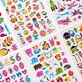 DESIGN - Die Sticker kommen in den verschiedensten Farben und Formen. Vom Bärchen, über eine Torte, Pommes, ein Auto, einen Apfel bis hin zu einem Hündchen und viele mehr.