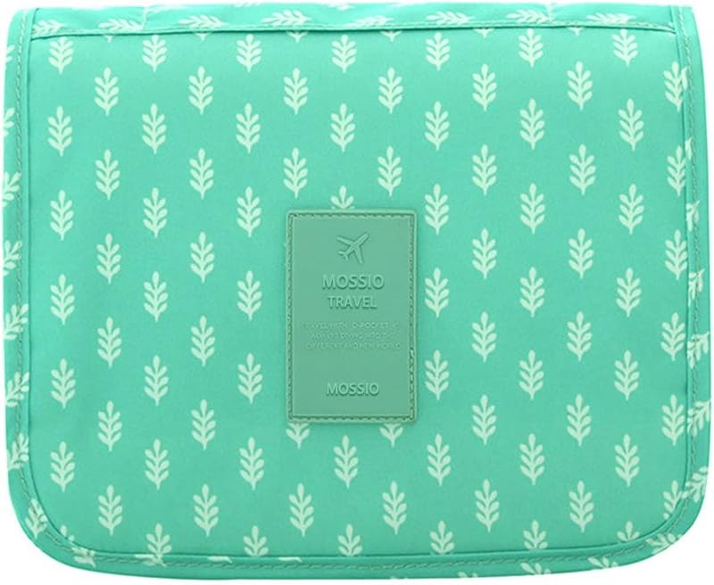 Necessaire suspensa Mossio com gancho, organizador de viagem, grande, para cosméticos e itens de higiene