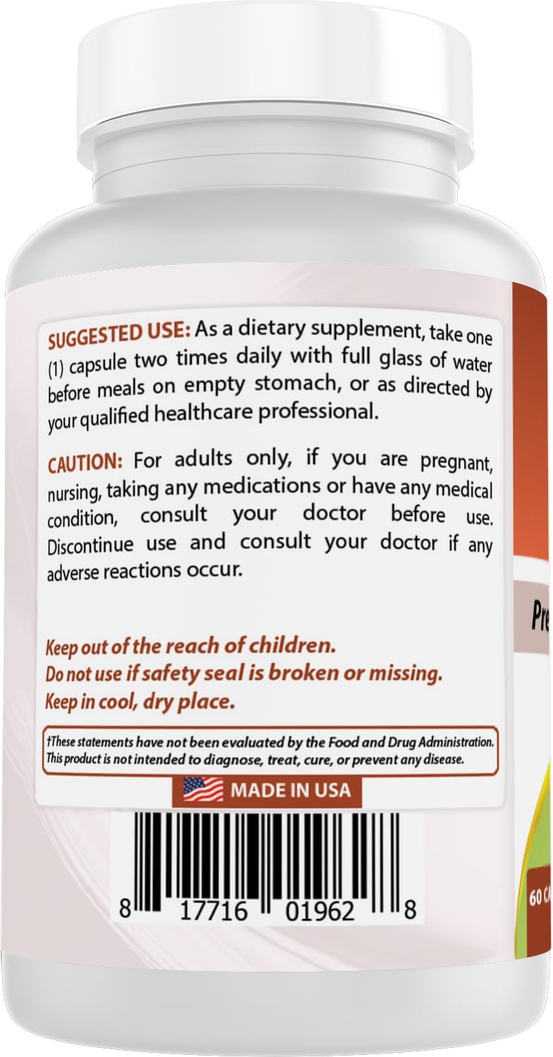 Best Naturals California Poppy 1000 mg Equivalent - 60 Capsules - Image 7