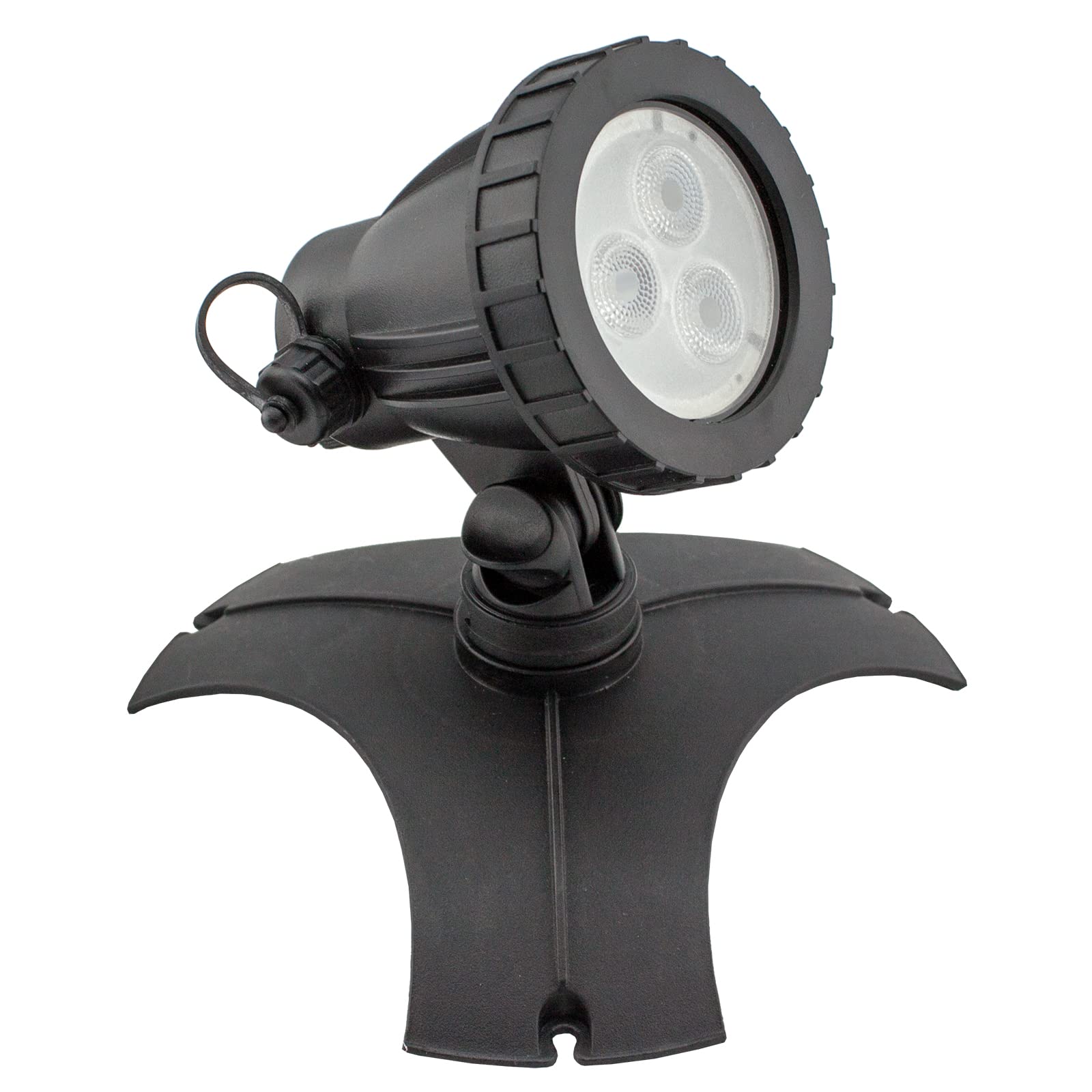 Gartenleuchte warmweiß, 6 Watt, 5m Kabel, 12V Niederspannung, IP68 Wasserdicht, inkl. Erdspieß, 670 LUX, Gartenstrahler LED | Gartenbeleuchtung | Gartenlampen außen | Gartenlampe | LED Lampen Garten