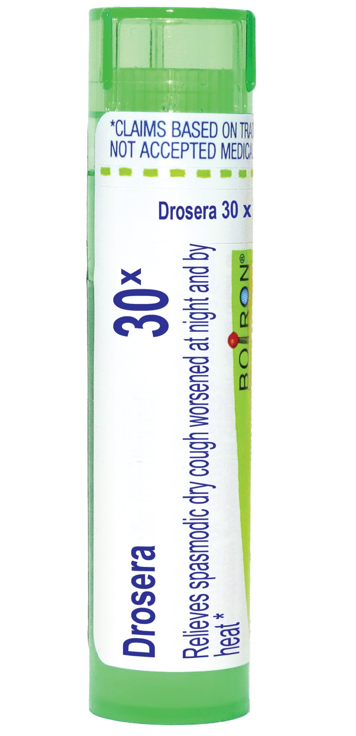 Boiron Drosera Rotundifolia 30X - Homeopathic Medicine for Coughing - 80 Pellets