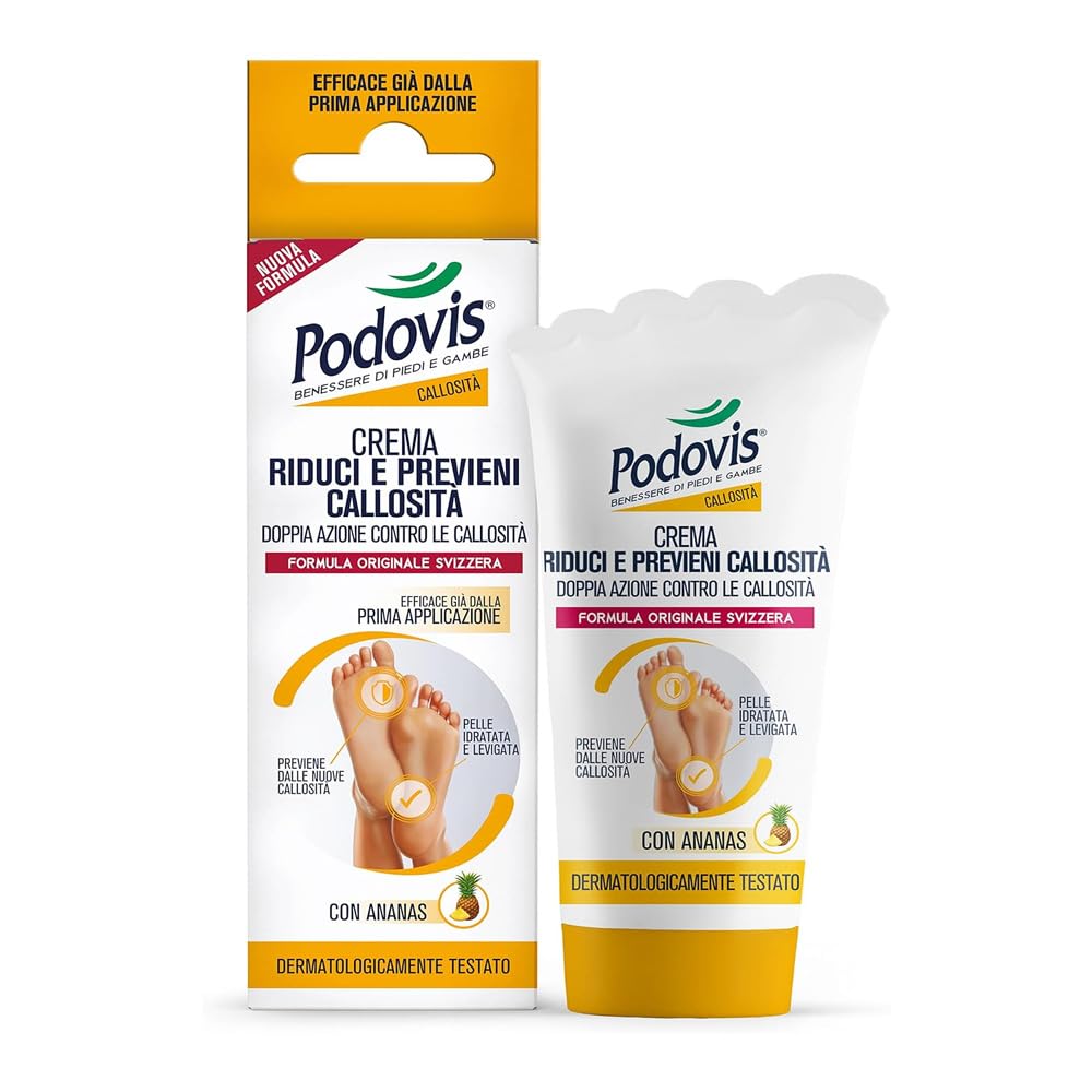 podovis Creme Füße Verringerung und Vermeidung von Callositas 60 ml