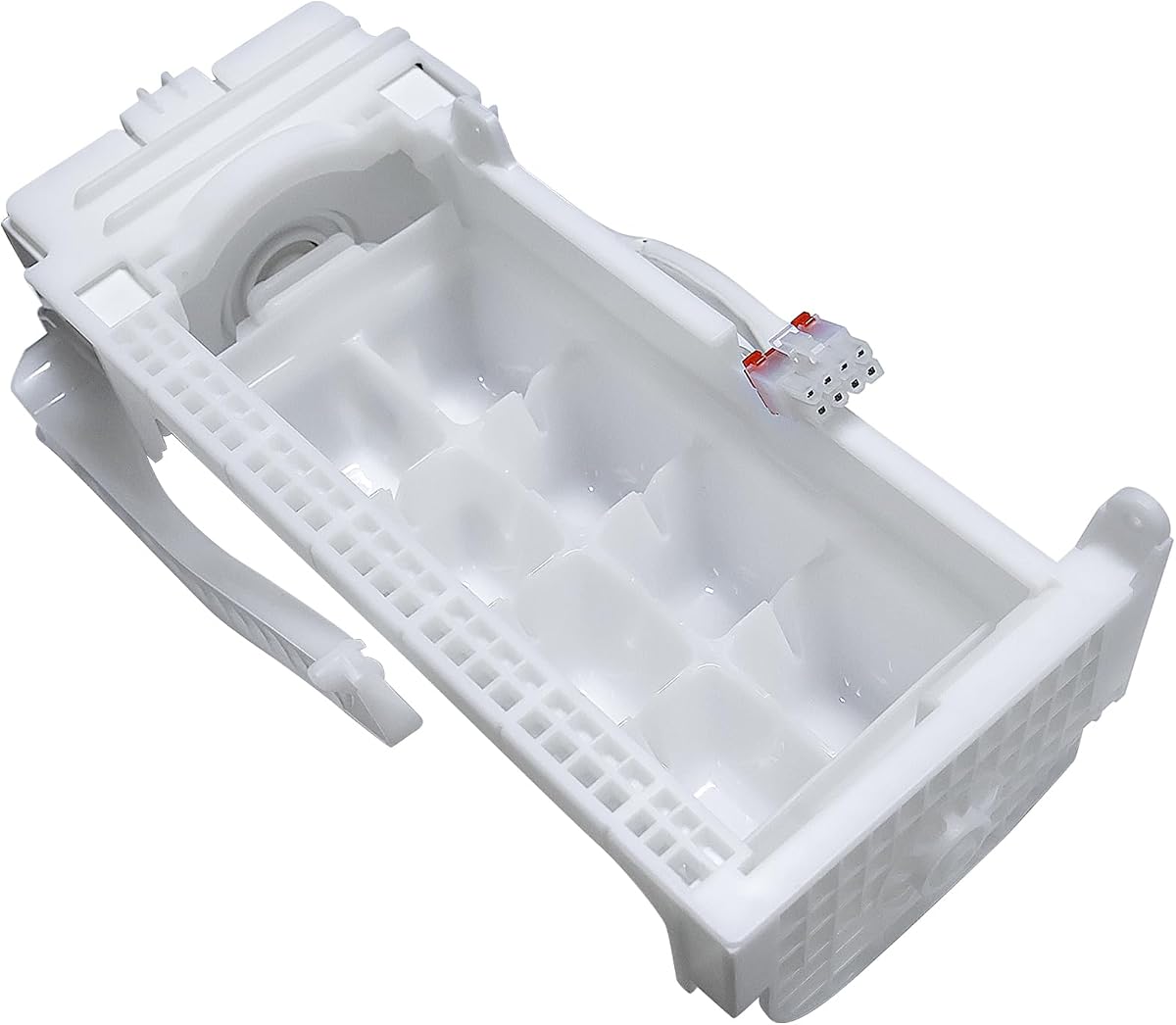 DA97-19010A Refrigerador Máquina de hielo compatible con Samsung DA97-19010A Conjunto de máquina de hielo reemplaza 4961644 AP6804571 EAP12707599 PS12707599 ASM814812 PD00069731 R4D8083-05 SWAA016B02