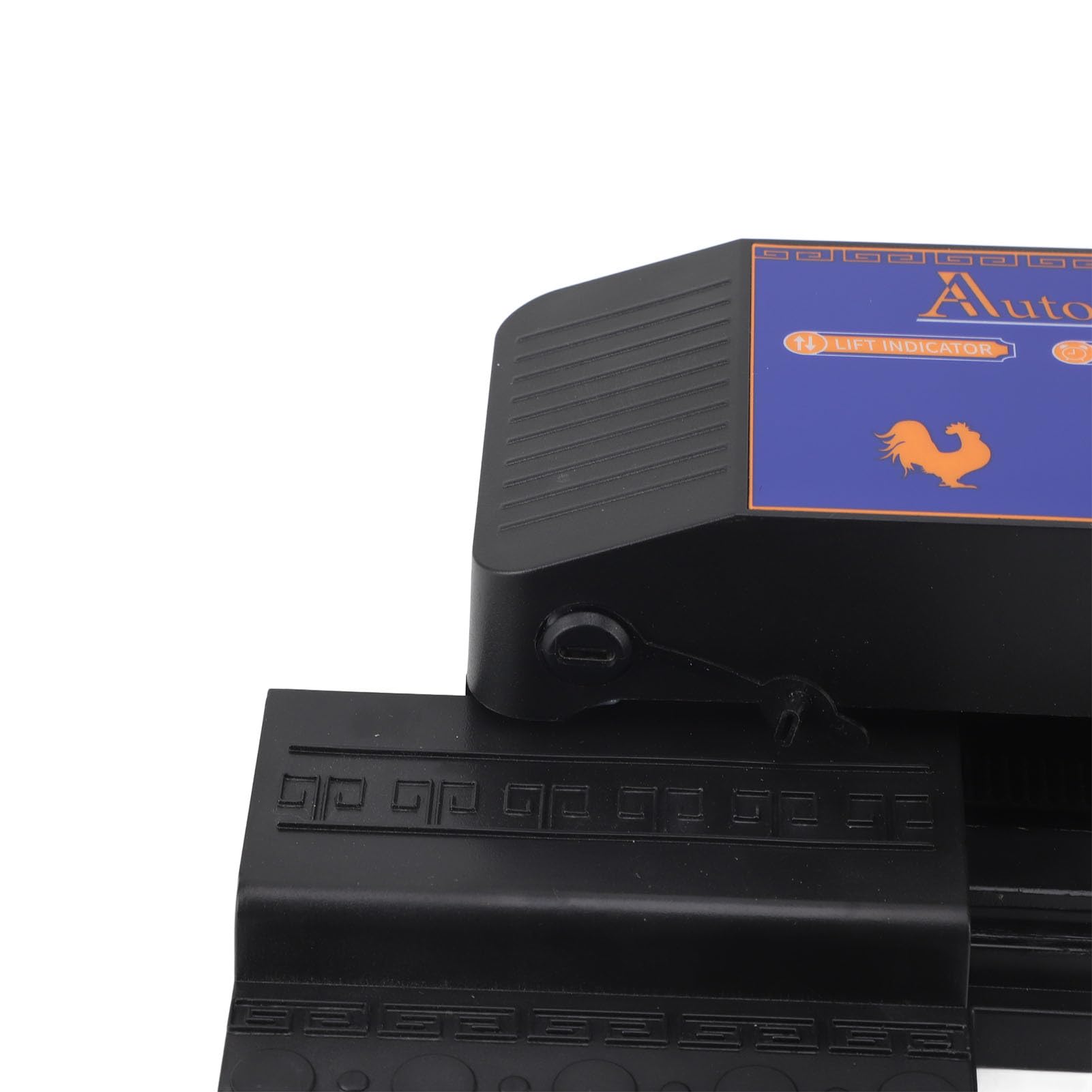 Fdit Abridor Automático de Puerta de Gallinero con Sensor de Luz y Control Remoto para Aves de Corral y Patos (BLACK)