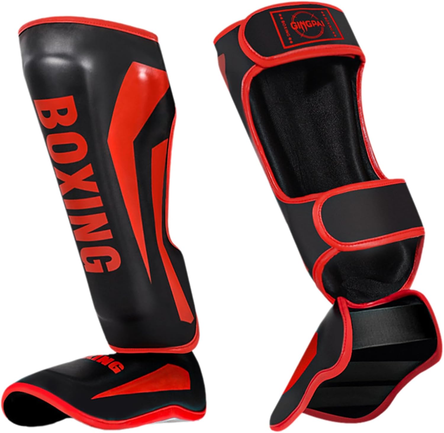 renvena Shin & Instep Guard for Taekwondo, Martial Arts, MMA Foot, Kids Adults Protective Gear Protector for Sparring