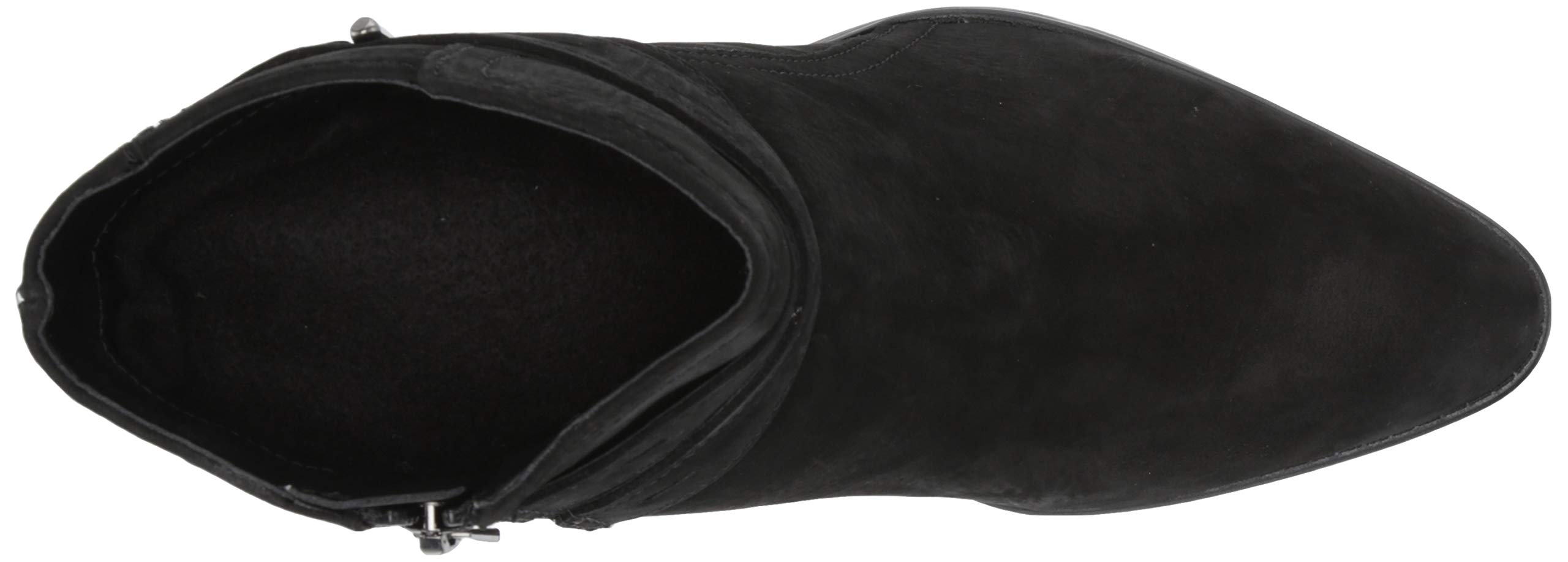 Naturalizer Fenya Stiefelette für Damen, schwarzes Nubukleder, 43 EU