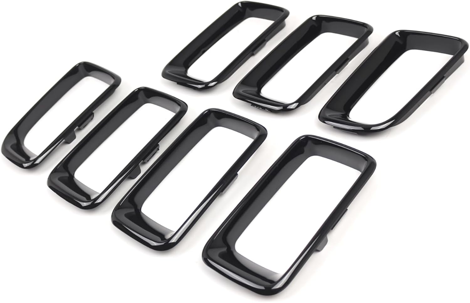 Shkalacar ABS Front Grille Guard Mesh Insert Cover Front Grille Insert Front Bumper Grille Cover for 2011-2016 with OEM Fit 51137449207 51137300589 Enhanced Airflow & Easy Installation (Black)