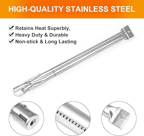 Miniatura 3 de Hisencn Kit de repuesto para parrilla compatible con Kenmore Sears P01705009E, P01708034E, P02008010A, P02008029A, Grill Chef PAT502, PAT-502