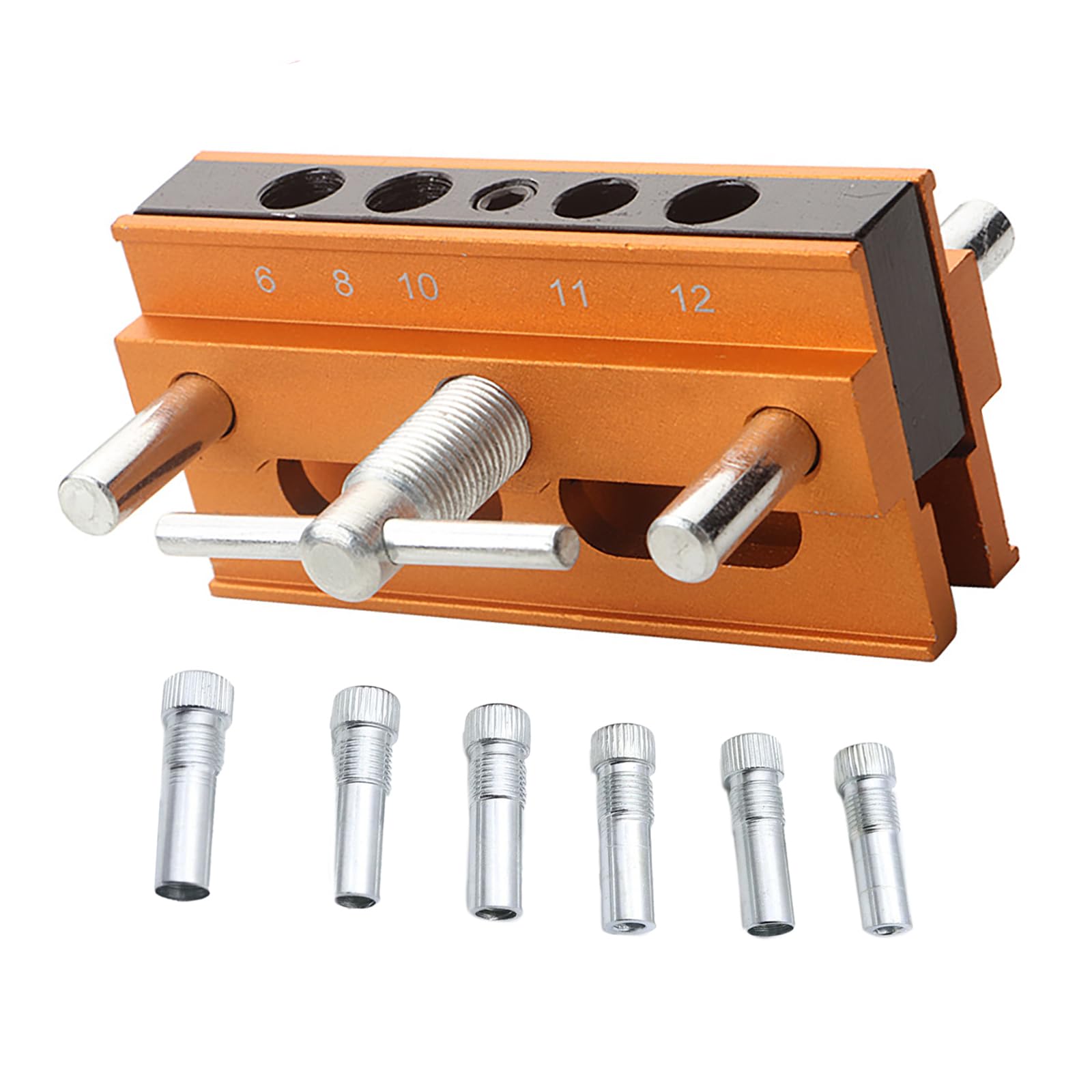 Professional Centering Dowelling Jig Wood Dowel Hole Drilling Guide Woodworking Positioner Locator Woodworking