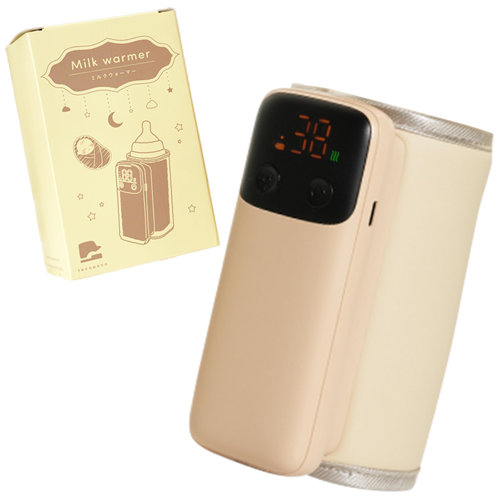 Amazon.co.jp: tecopeco ミルクウォーマー 外出 持ち運び 【最軽量270g 