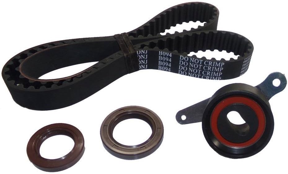 DNJ TBK205WP Timing Belt Kit with Water Pump for 1983-1987 Honda Accord Prelude 1.8L L4 12V SOHC 1829cc