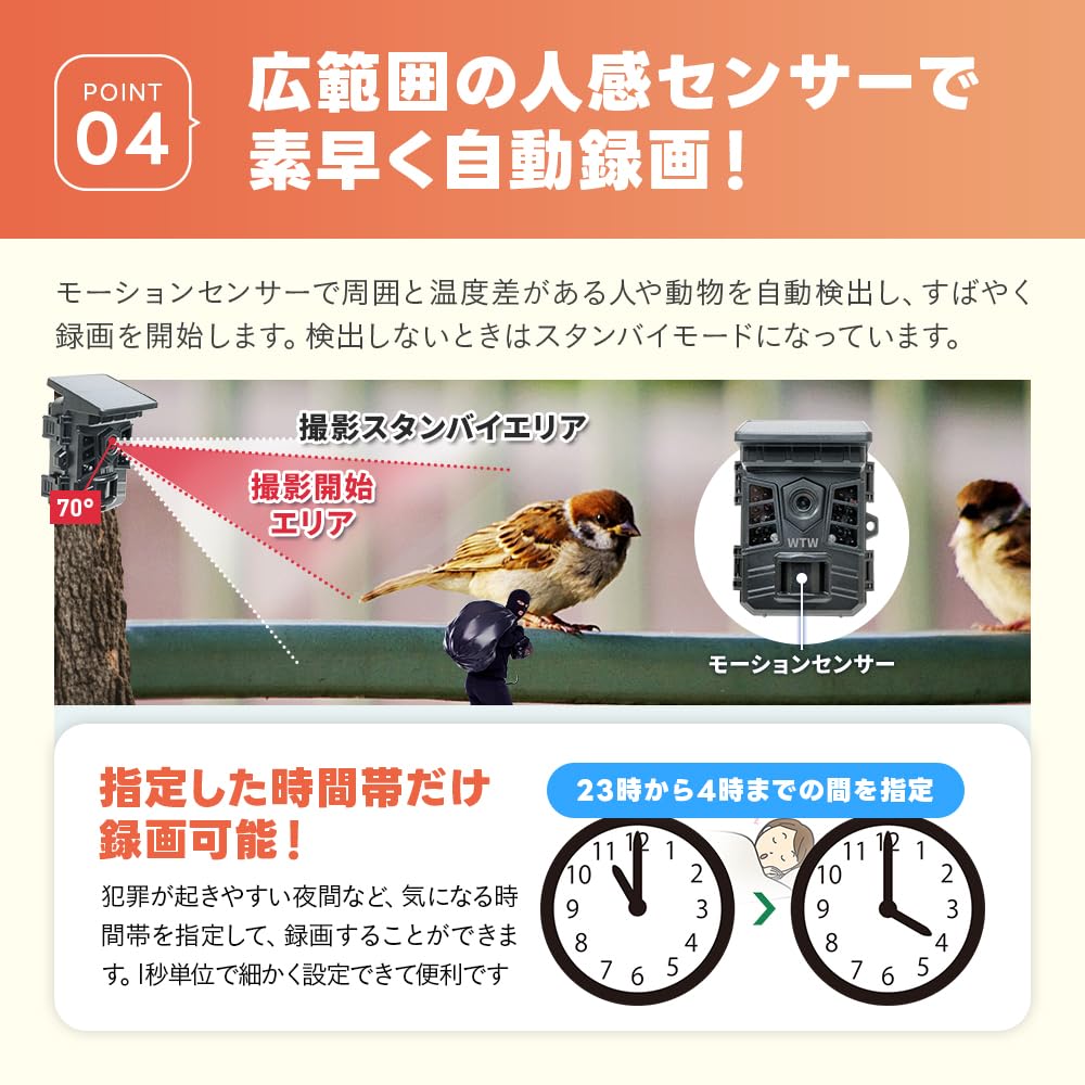 Amazon.co.jp: WTW 塚本無線 トレイルカメラ 防犯カメラ 熊 害獣 監視