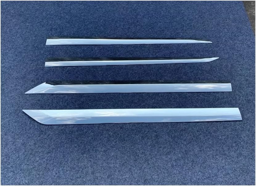 4Pcs ABS Chrome Car Exterior Body Side Door Molding Protector Cover Trim Strip Protector Guard for Toyota Sienna 2021 2022 2023 2024 2025