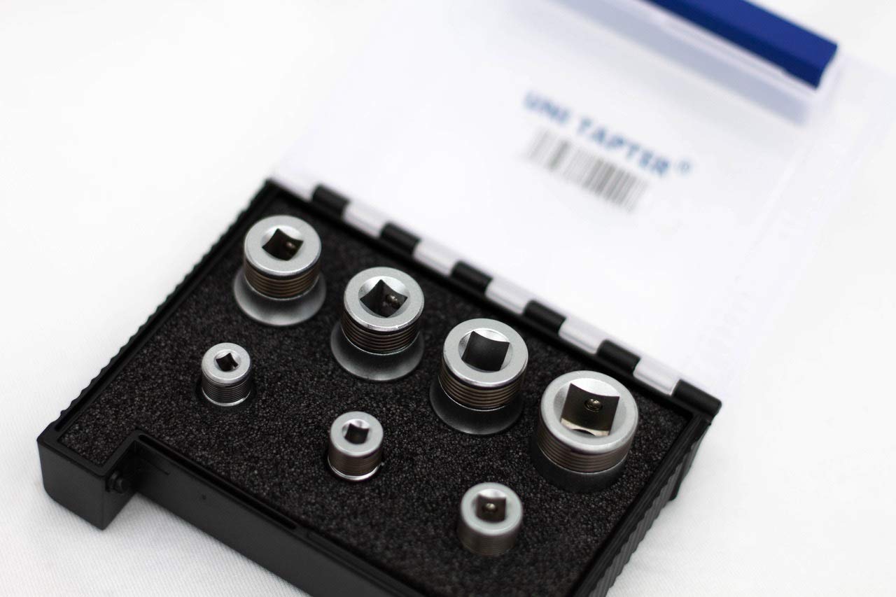 Uni Tapter® WH1000/7 Gewindebohrer Aufnahme Satz für Ratschen 7-tlg. für M3 - M16