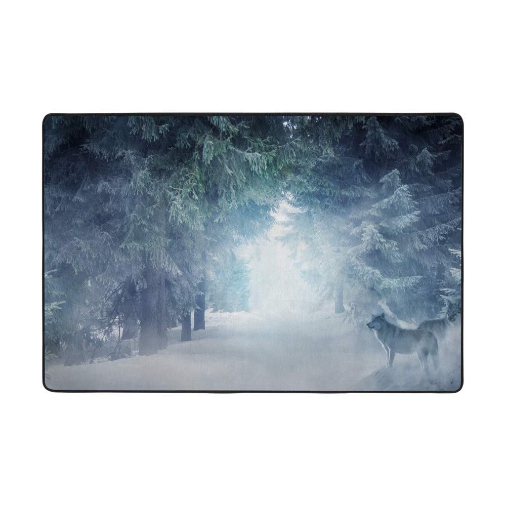 Tapis loup pour salon : créez une ambiance de chalet au coin du feu