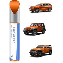Touch Up Paint Compatible with Jeep Exact Match Chips and Nicks Touch Up Joose/Crush/Header OrangePL4/KL4
