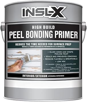 INSL-X High Build Peel Bonding Primer BP110009A-01, White, 1 Gallon Pack of 1
