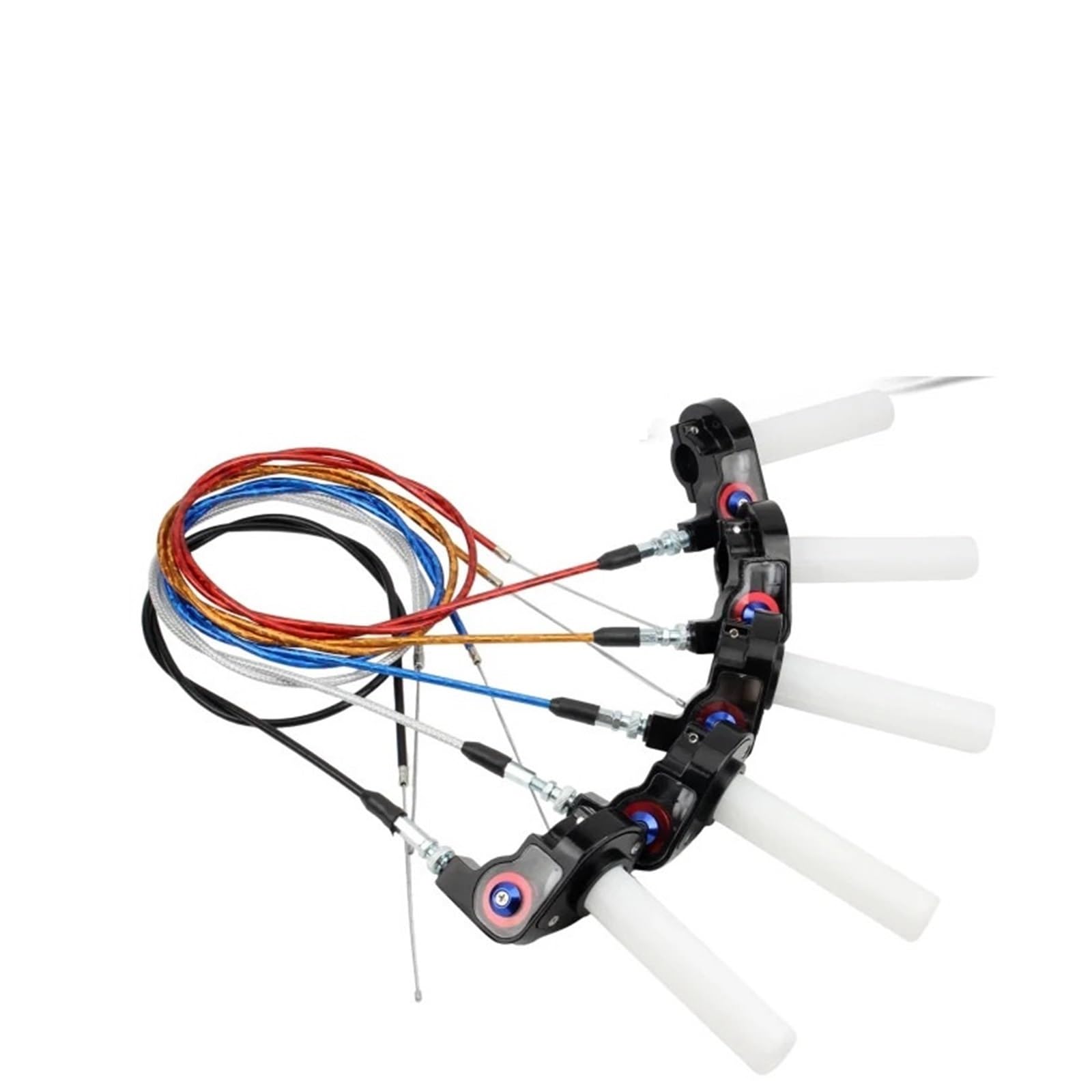 Cavi acceleratore per moto Manopole acceleratore a gas per moto Quick Twist da 7/8 "22mm con cavo 1200mm adatto per Motocross ATV Cavo Acceleratore(Turn)