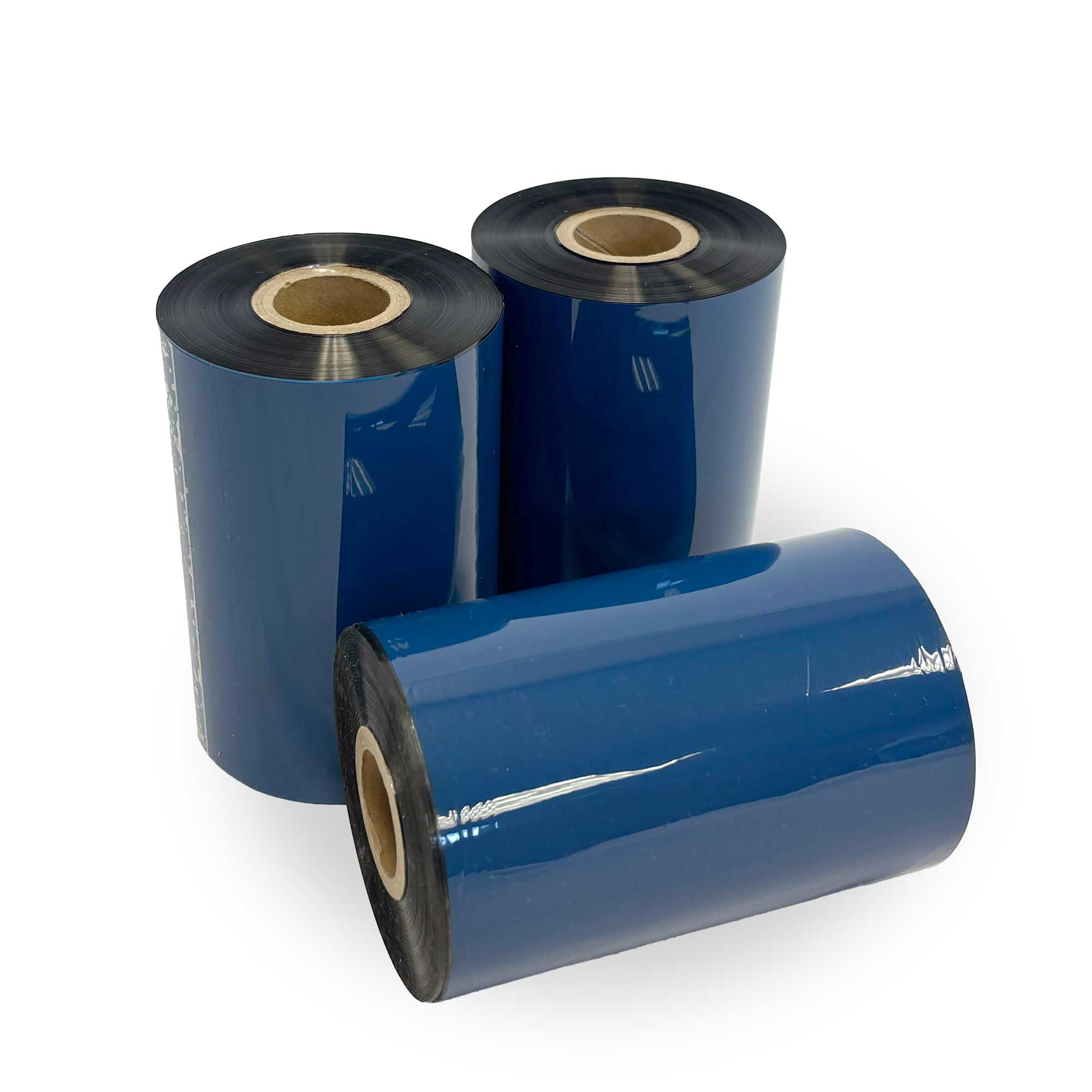 Wolfbarco 3 Rolls 8.66" x 984' (220mm x 300m) Standard Wax/Resin Thermal Transfer Ribbon Black 1" Core Coated Side Out (CSO) for Zebra, 220Xi4, 220 Printers