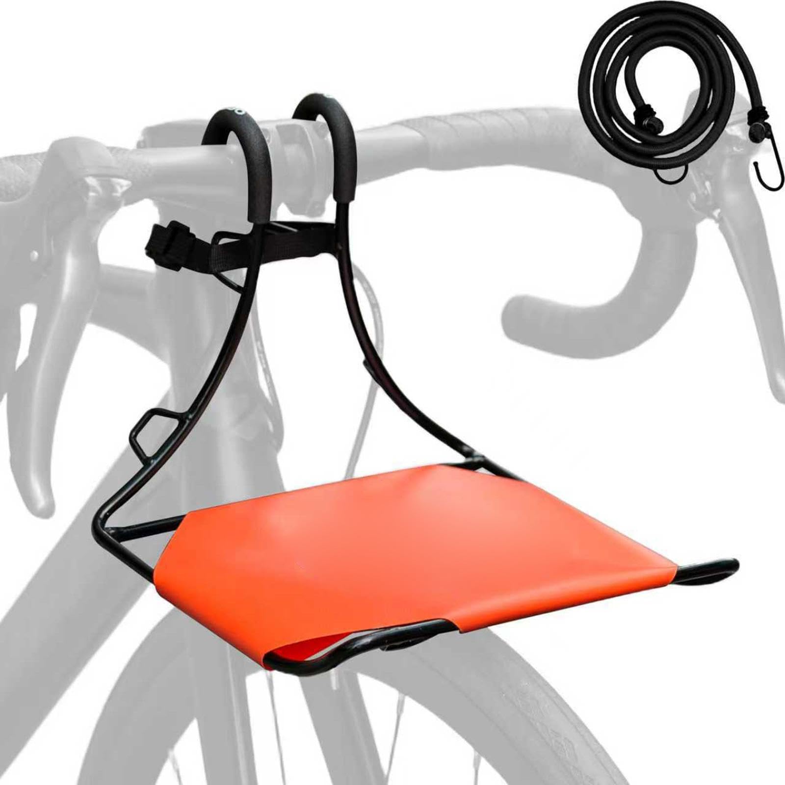 Portapacchi per bicicletta rimovibile, supporto per bicicletta regolabile, portabici per bicicletta, durevole, regolabile