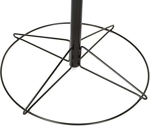 Miniatura 5 de Cesta de golf de disco incluye 3 discos, 24 cadenas portátiles de metal para golf