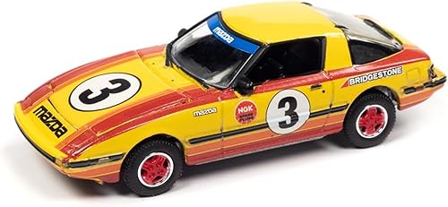 Miniatura 4 de Johnny Lightning 164 2006 Coche 350Z 1981 Mazda RX-7 2 Serie A