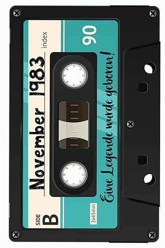 Mein 40er Geburtstag. Jahrgang 1983: Schönes Notizbuch zum 40. Geburtstag - Tolles Geschenk für Frauen und Männer - Perfekt als Tagebuch oder um ... festzuhalten - Liebhaber 70er und 80er Jahre