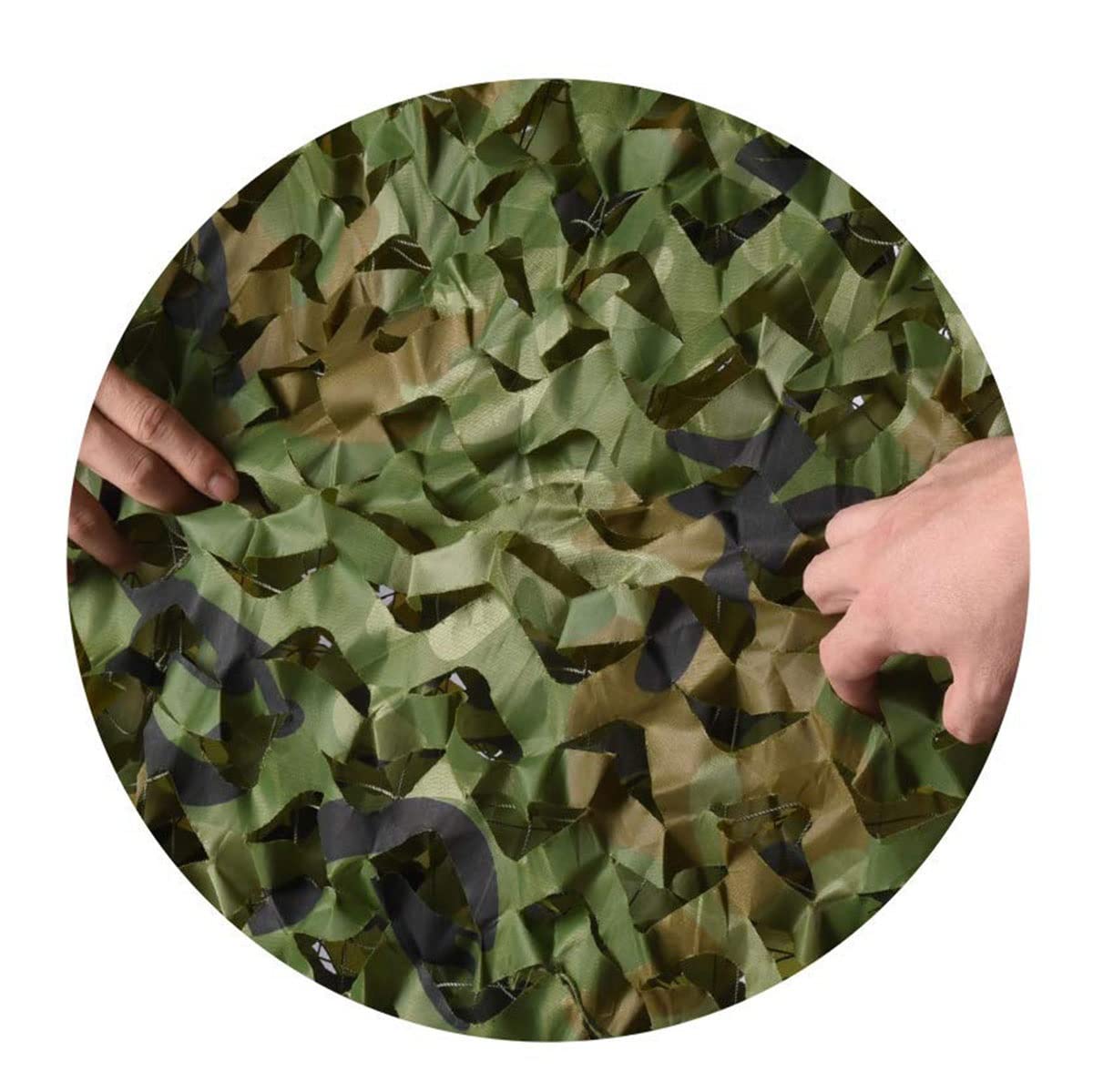 Yaloy Tarnnetz Bundeswehr Sonnenschutz 2x4.0m 3x4.0m 5x5m 4x7m 6x6m 6x8m 8x9m Woodland Oxford Stoff Grünes Tarnung Netz für Camping Militär Jagd Schießen Verstecken Gartendekoration