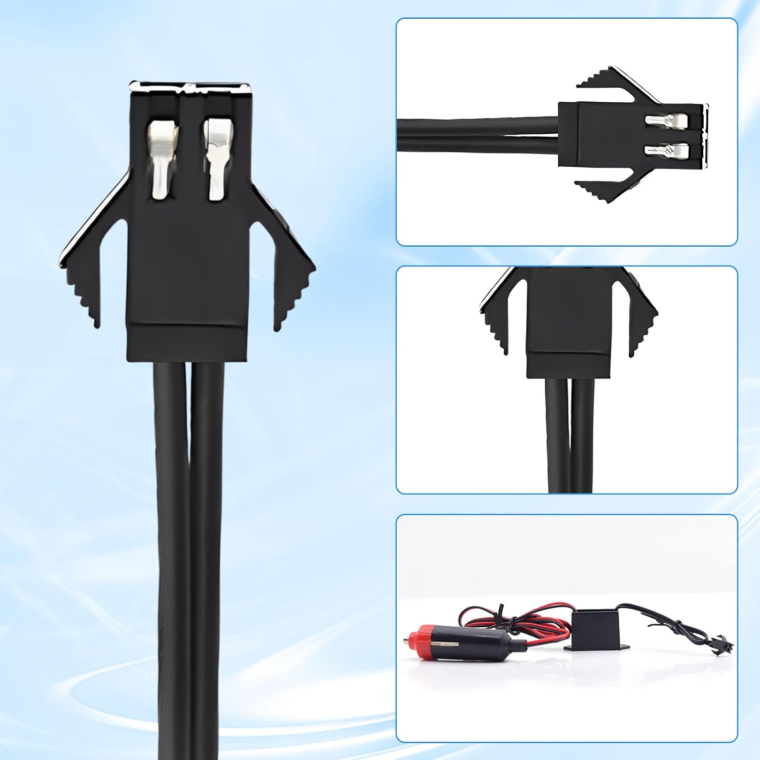 Ourbest Ci-gar//ette Unit Inverter for Neon Strip Light Driver EL Tape Wire Light Controller Driver Unit Inverter(DC-12V)