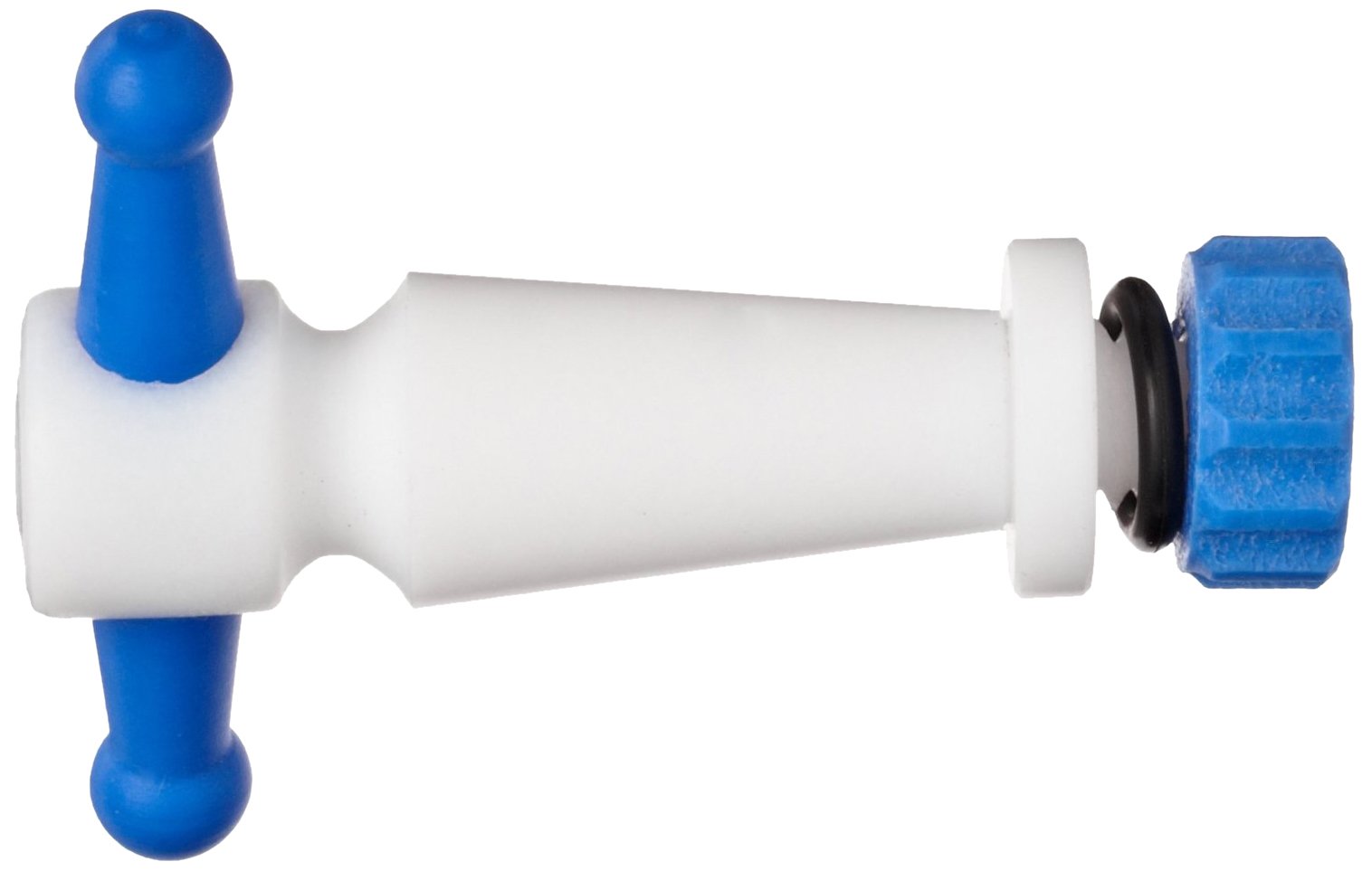 Pyrex 7681-4 Bouchon en polytétrafluoroéthylène, alésage du bouchon 4 mm