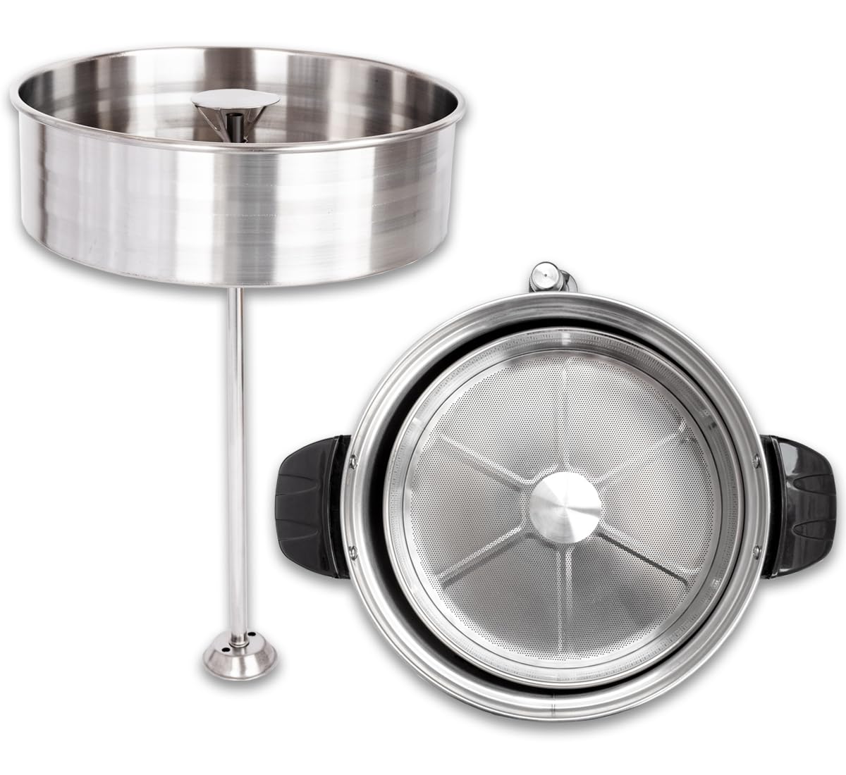 Beeketal 'BGK9' Gastro Rundfilter Kaffeemaschine 9 Liter mit rosftreiem Permanent-Filter, Edelstahl Filterkaffeemaschine doppelwandig mit 2 Heizsystemen (Brühen/Warmhalten) und Füllstandsanzeiger
